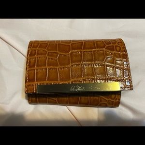 Patrica Nash billfold with RFID protect.  Never been used.